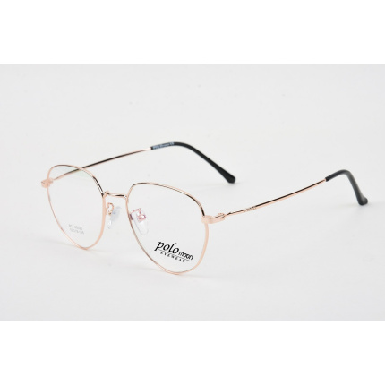 POLOmoon BCA0025 C2 52-18-145 Yeni Retro Metal Bayan Gözlük Çerçevesi