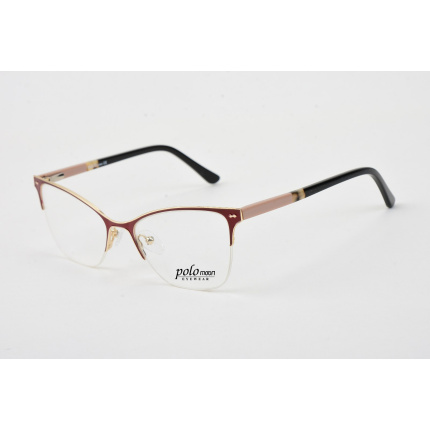 POLOmoon DS17902 C2 Yeni Trend Klasik Bayan Metal Gözlük Çerçevesi