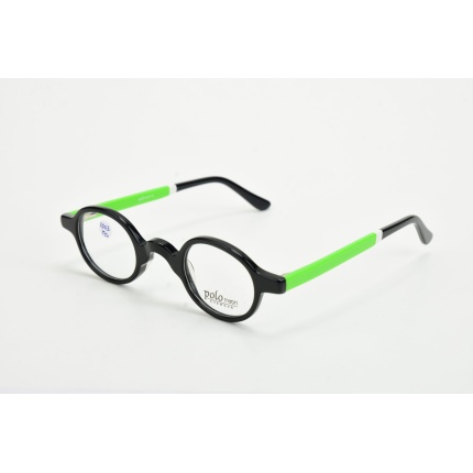 POLOmoon  MOON YEŞİL SİYAH YUVARLAK 38-20-138 Spor Tarz Şık Gözlük Çerçevesi