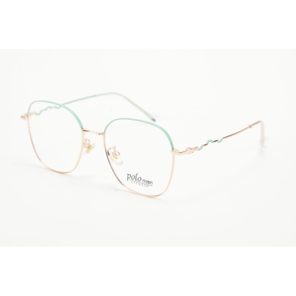 POLOmoon  S11673  C8  53-17-142 Kapalı Metal Tarz Şık Bayan Gözlük Çerçevesi