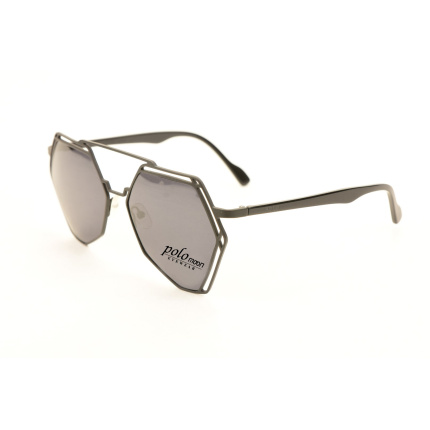 POLOmoon SL010 COL4 Metal Retro Çerçeve Polarize Cam Güneş Gözlüğü