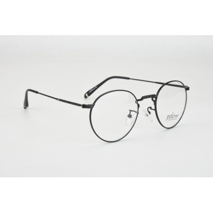 POLOmoon 7824  53-16-149 c1  Retro Metal  Yuvarlak Unisex Gözlük Çerçevesi