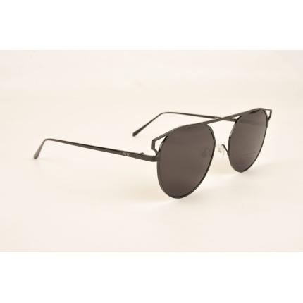 POLOmoon P8522  54-19-145  Siyah Metal  Çerçeve Polarize Cam Retro Style Güneş Gözlüğü